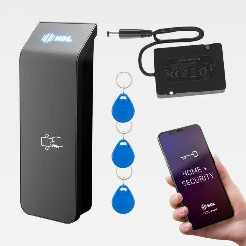 Controle de Acesso Leitor RFID ID-3K HDL 3000 Usuários IP66 Bluetooth