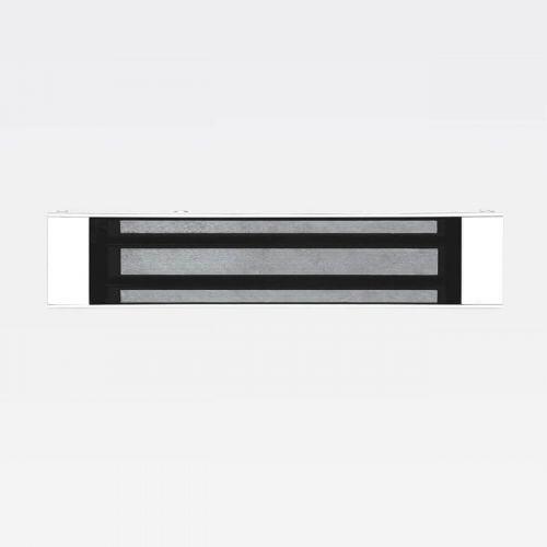 Fechadura Magnética HDL M-90 180kg Sobrepor Externa Anticorrosão Branca/Preta HDL