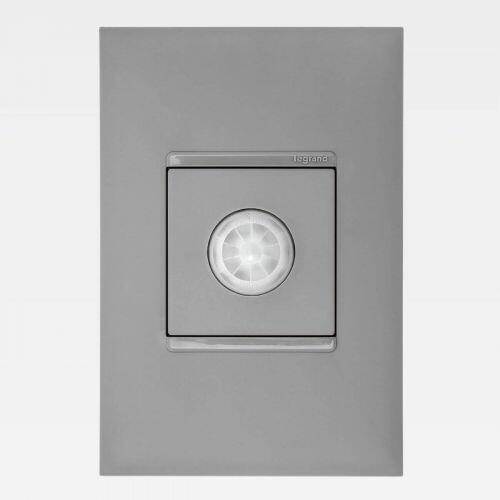 Conjunto Sensor de Presença PIAL Plus+ c/ Fotocélula Cinza Legrand 611026CZ