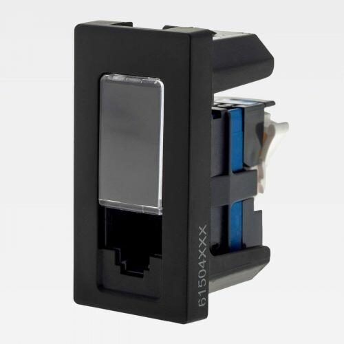 Módulo Tomada RJ45 Cat6 PIAL Plus+ LCS² Preta Legrand 615047PT