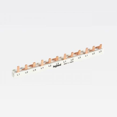 Barramento Pente Monofásico Legrand 1 Polo 12 Módulos DIN 928023