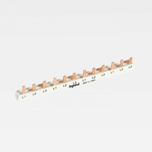 Barramento Pente Bifásico Legrand 2 Polos 12 Módulos DIN 928028