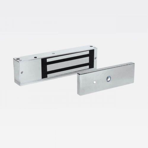 Fechadura Magnética HDL M-90 500kg Sobrepor Externa c/ Sensor e LED HDL 90.01.23.009