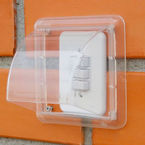 Protetor Externo Dryplug Simples Transparente para Tomadas e Interruptores