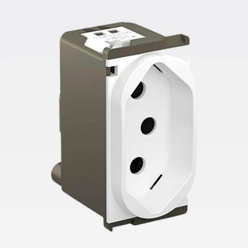 M�dulo Tomada 2P+T 20A PIAL Nereya Branco Legrand 663056
