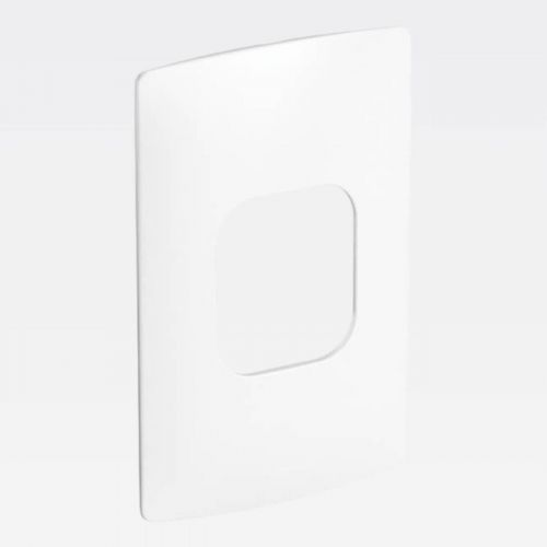 Placa 2 Postos 4x2 PIAL Nereya Branco Seda Legrand 663230