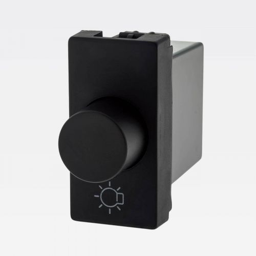 M�dulo Dimmer p/ L�mpada Incandescente/Hal�gena PIAL Plus+ 40-600W Preto Legrand 611017PT