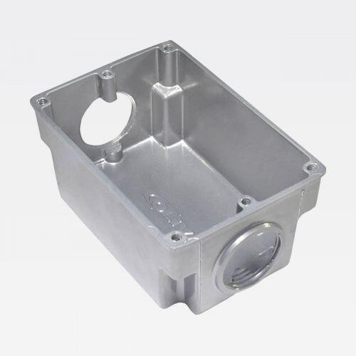 Caixa Piso Embutir 4x2 Alum�nio Fundido Olivo CP42/34