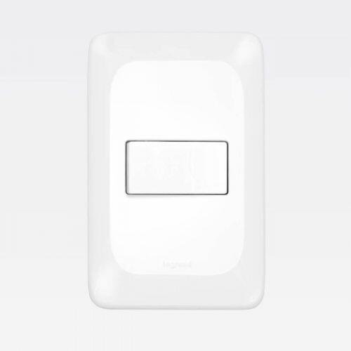 Conjunto Interruptor Intermediário PIAL PoP Four Way 10A Branco Legrand LGX020IN