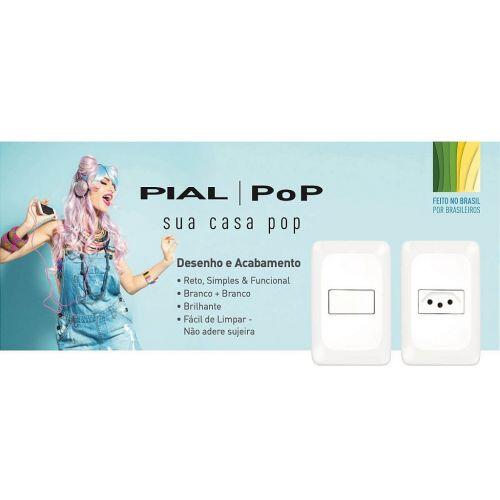 M�dulo Interruptor Paralelo PIAL PoP Three Way 10A Branco Legrand LG020