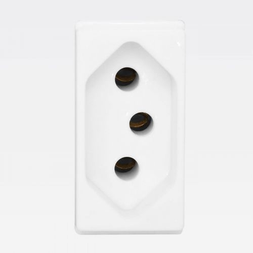 M�dulo Tomada 2P+T PIAL PoP 10A Branco Legrand LG030