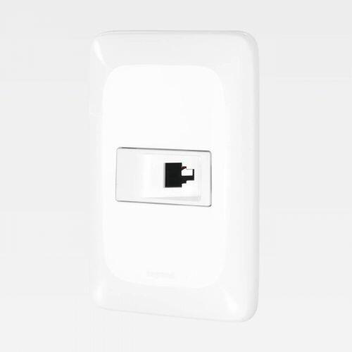 M�dulo Tomada Telefone RJ11 PIAL PoP 4x2 Branco Legrand LGX090
