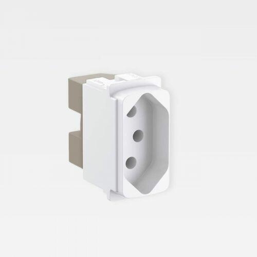 M�dulo Tomada 2P+T PIAL Zeffia 20A 250V Branco Legrand 680161