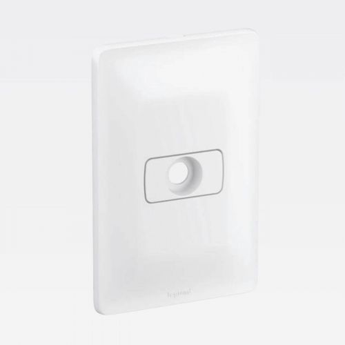 Placa Sa�da de Fio PIAL Zeffia 4x2 Branco Legrand 680137