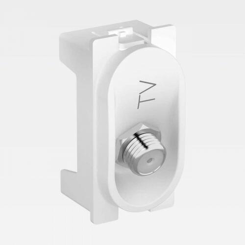 Módulo Tomada Antena TV Coaxial PIAL Nereya Branco Legrand 663073