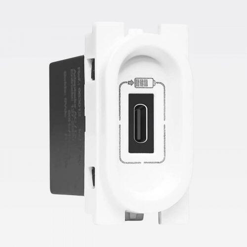 Módulo Carregador USB-C PIAL Nereya 1500mA Branco Legrand 663010
