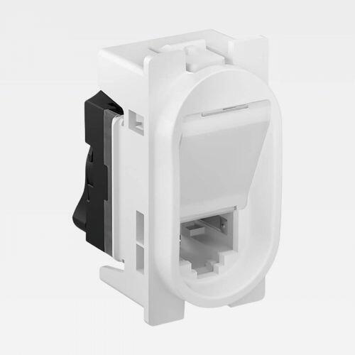 Módulo RJ45 Cat6 PIAL Nereya UTP Clarity Conexão 110 Branco Legrand 663080