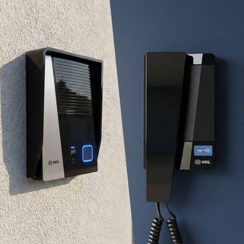 Interfone HDL F8 Advance c/ Porteiro Eletr�nico Preto