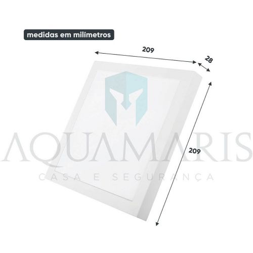 Lumin�ria Painel LED Smart Wi-Fi Avant NEO 24W 2700K-6500K Sobrepor Branco Avant 290088072