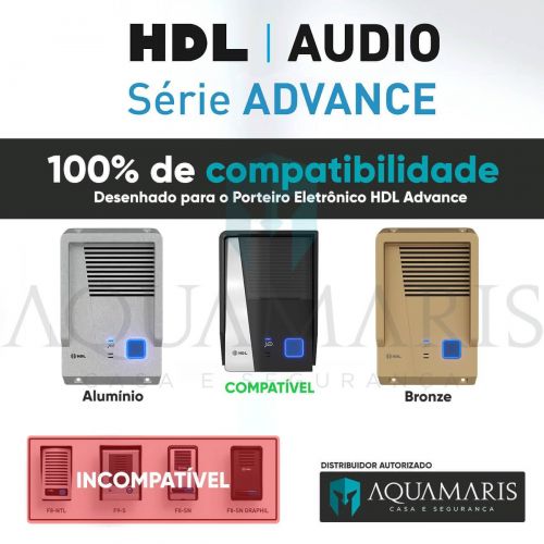 Protetor HDL Advance �udio Antivandalismo Alum�nio HDL 90.03.91.000