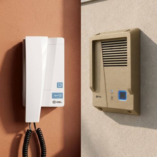 Kit Interfone HDL F8 Advance c/ Protetor Antivandalismo Alumínio