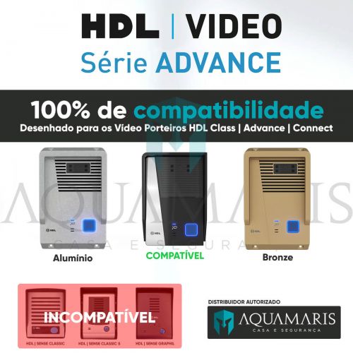 Protetor HDL V�deo Antivandalismo 90.03.91.001 | Bronze 90.03.91.003