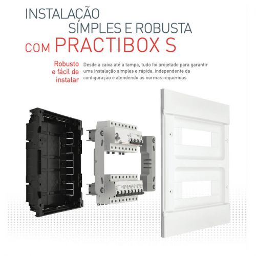 Caixa Distribui��o Sobrepor Protectbox 48 Disjuntores Branco Legrand 135104