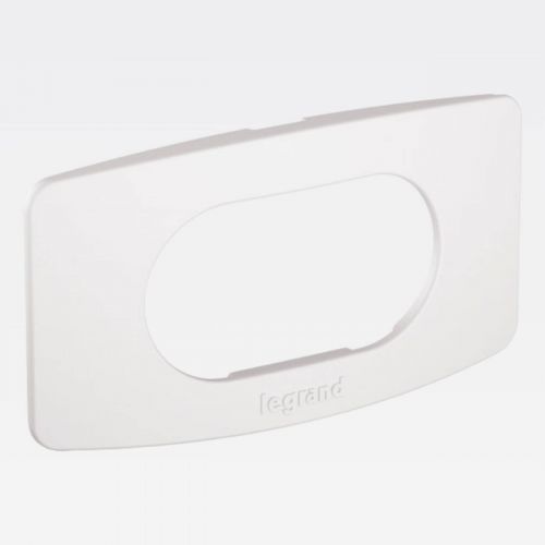 Kit Tomada Simples 2P+T 10A Nereya Placa Embutir M�veis Branco Legrand