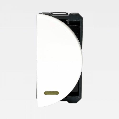 Módulo Interruptor Simples com LED 16A Arteor Branco Inferior Legrand 583501B