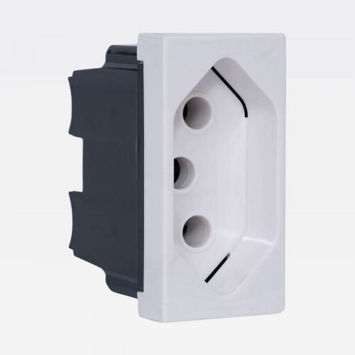 Tomada 10A 2P+T Branco Arteor Legrand 592530