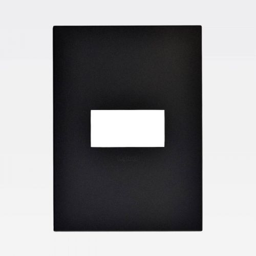 Placa 1 Posto 4x2 Preto Arteor Legrand 592681