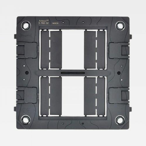 Suporte 4x4 6 M�dulos Arteor Branco Legrand 576032B