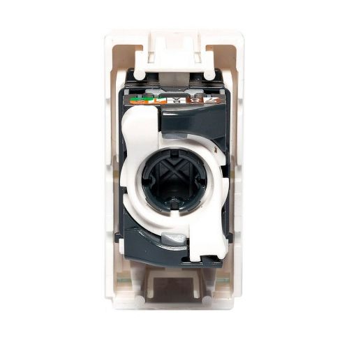 M�dulo Tomada Rede RJ45 CAT5E Arteor Quadrado Branco Legrand 572303B