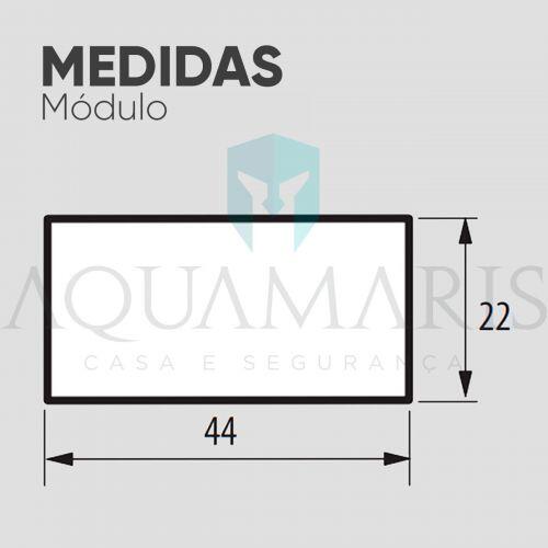 M�dulo Tomada Rede RJ45 CAT6 Arteor Quadrado Magn�sio Legrand 572802B