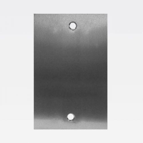 Placa Cega para Piso 4x2 Inox Olivo PL71