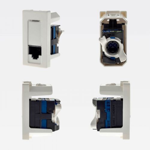 M�dulo Tomada Dados LCS2 RJ45 CAT5e PIAL Plus+ Branco Legrand 615045BC