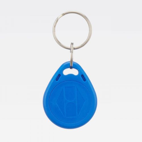 Kit 10 Chaveiros Tags RFID 125KHz HDL Seven MCA F12 Azul Para Porteiros Eletr�nicos