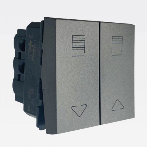 M�dulo Interruptor Revers�o Persiana Arteor Quadrado Magn�sio Legrand 573722B