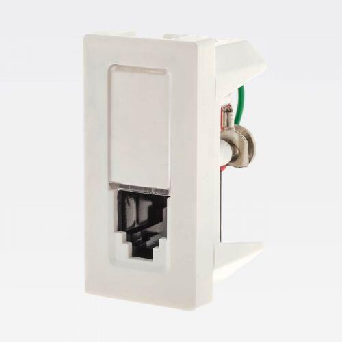 Módulo Tomada Telefone RJ11 2 Fios PIAL Plus+ Branco Legrand 615011BC