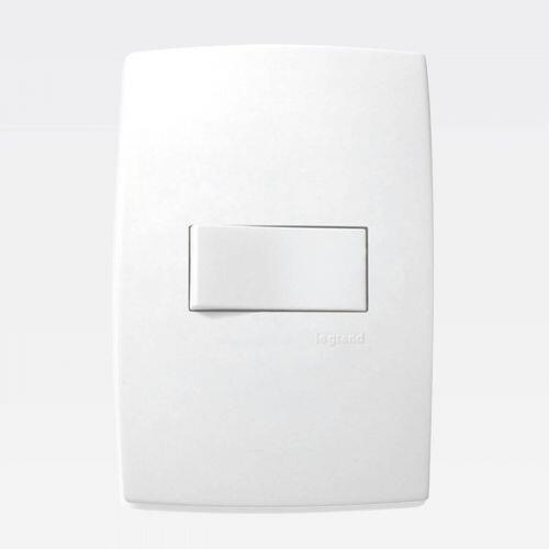 Conjunto Interruptor Paralelo 4x2 PIAL Plus (Antiga) Branco Legrand