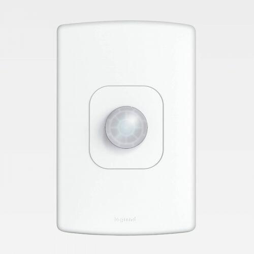 Sensor de Presença PIAL Nereya com Fotocélula 4x2 Branco Legrand 663028