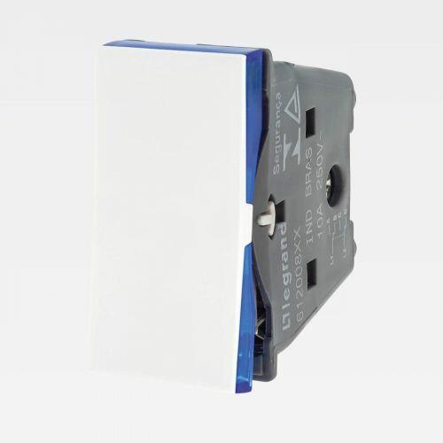 Módulo Interruptor Bipolar Paralelo PIAL Plus+ 10A Branco Legrand 612008BC