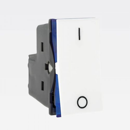 M�dulo Interruptor Bipolar Simples PIAL Plus+ 10A 250V Branco Legrand 612005BC