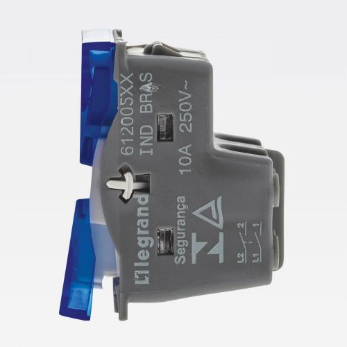 M�dulo Interruptor Bipolar Simples PIAL Plus+ 10A 250V Branco Legrand 612005BC