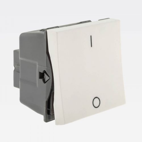 M�dulo Interruptor Bipolar Simples PIAL Plus+ 25A 250V Branco Legrand 612016BC