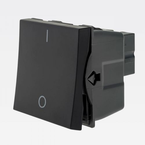 Módulo Interruptor Bipolar PIAL Plus+ 25A 250V Preto Legrand 612016PT