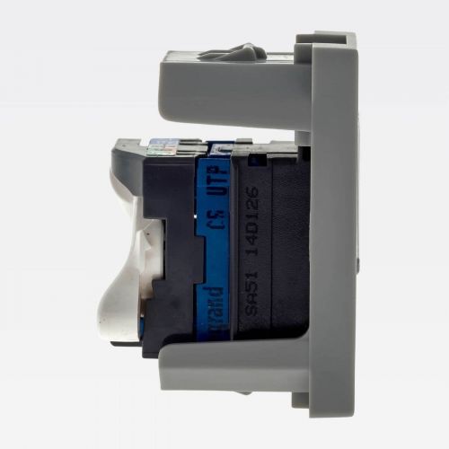 M�dulo Tomada de Dados RJ45 CAT6A LCS2 PIAL Plus+ Cinza Legrand 615044CZ