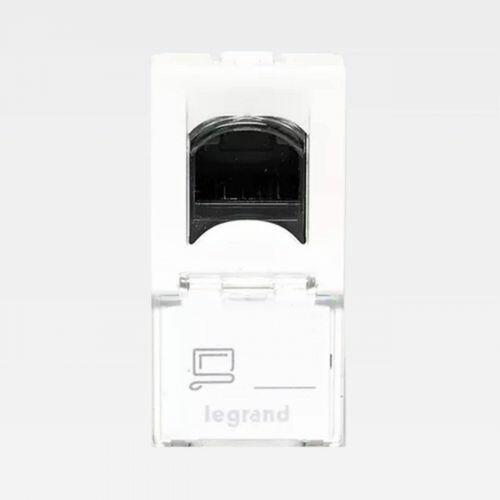 M�dulo Tomada Rede RJ45 CAT6 Arteor Branco Legrand 572302B