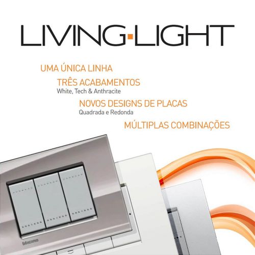 M�dulo Tomada RJ45 Living Light CAT6 UTP TechLegrand SNT4279C6