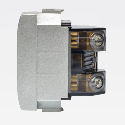 M�dulo Tomada 2P+T Living Light 10A 250V Prateado Legrand SNT4165S